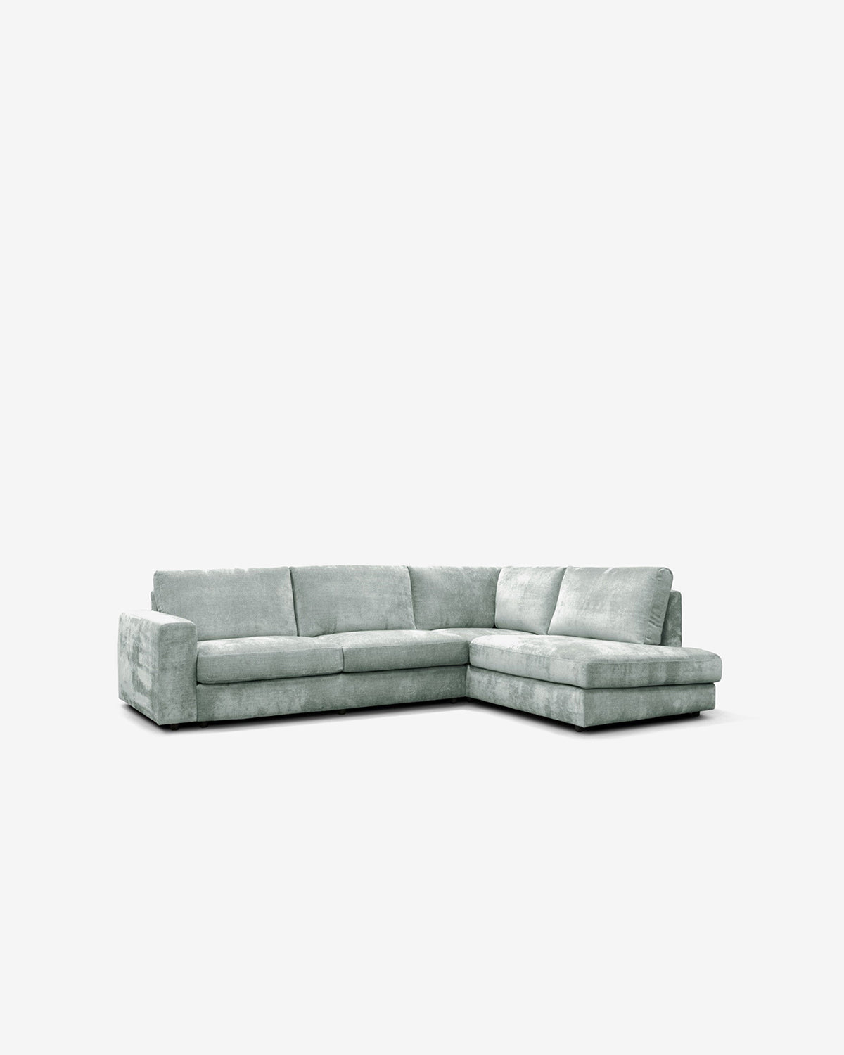 Riva hjørnesofa, m/open end, lysegrøn*