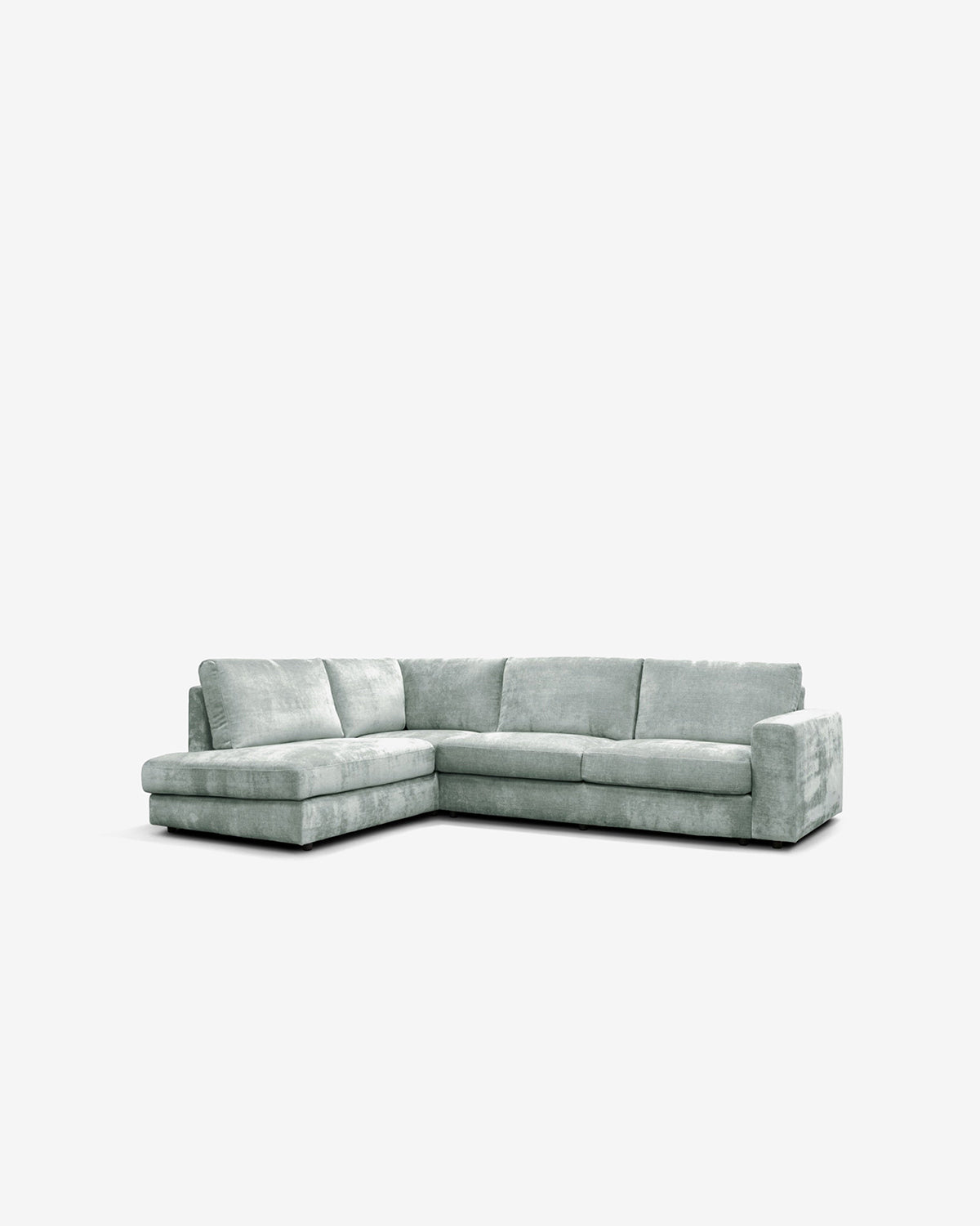 Riva hjørnesofa, m/open end, lysegrøn*