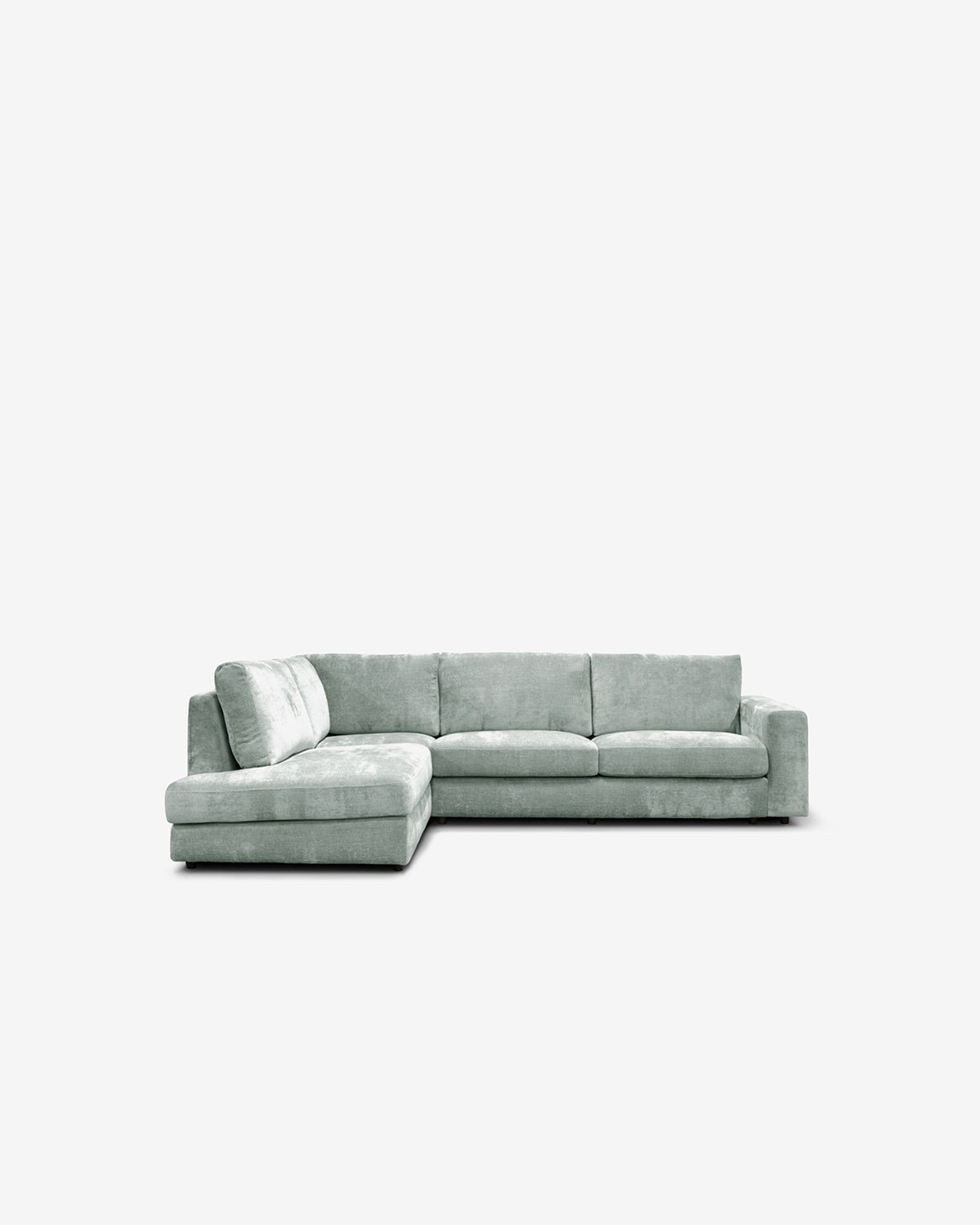 Riva hjørnesofa, m/open end, lysegrøn*