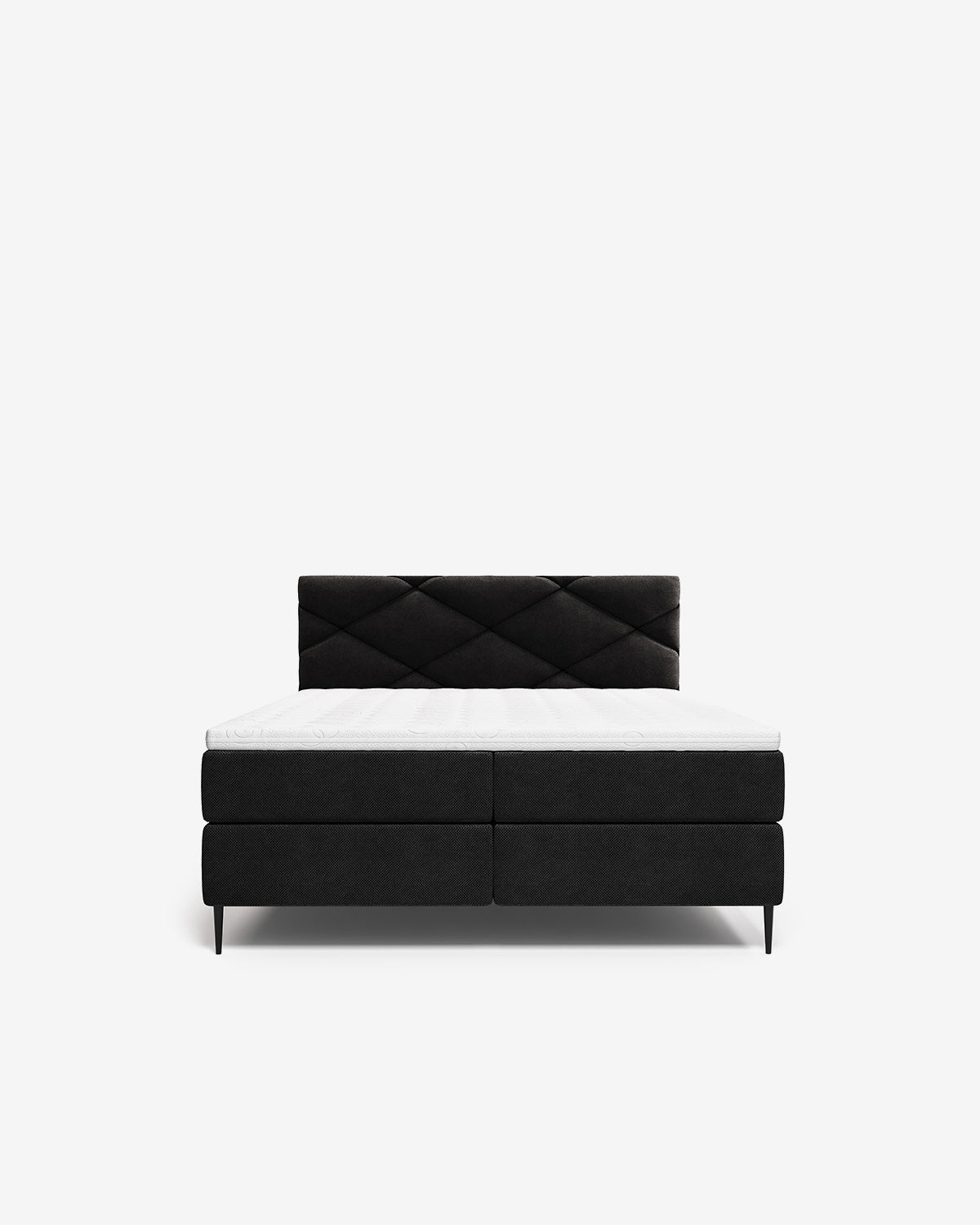 Seno magasinseng 180x200cm m/ gavl, sort