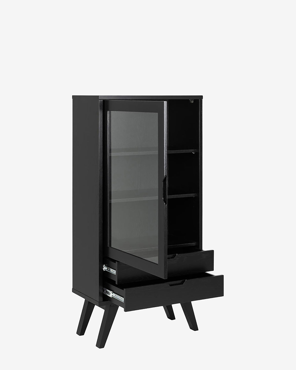A-Line vitrine, sort eg