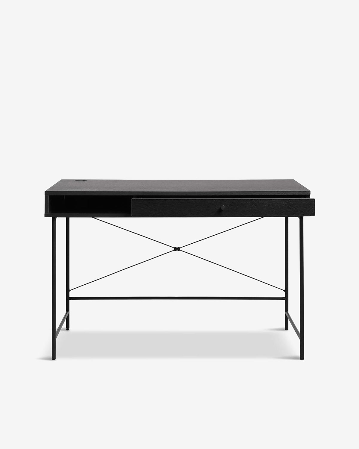 Alva skrivebord, sort