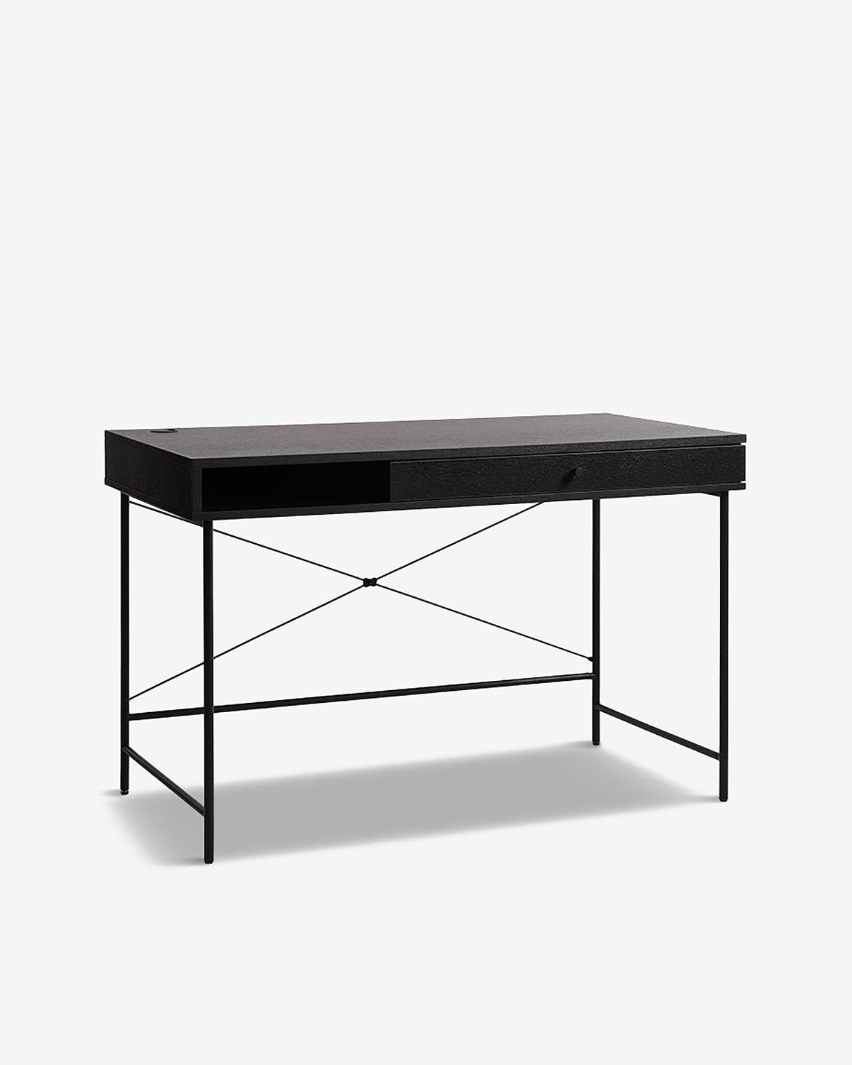 Alva skrivebord, sort