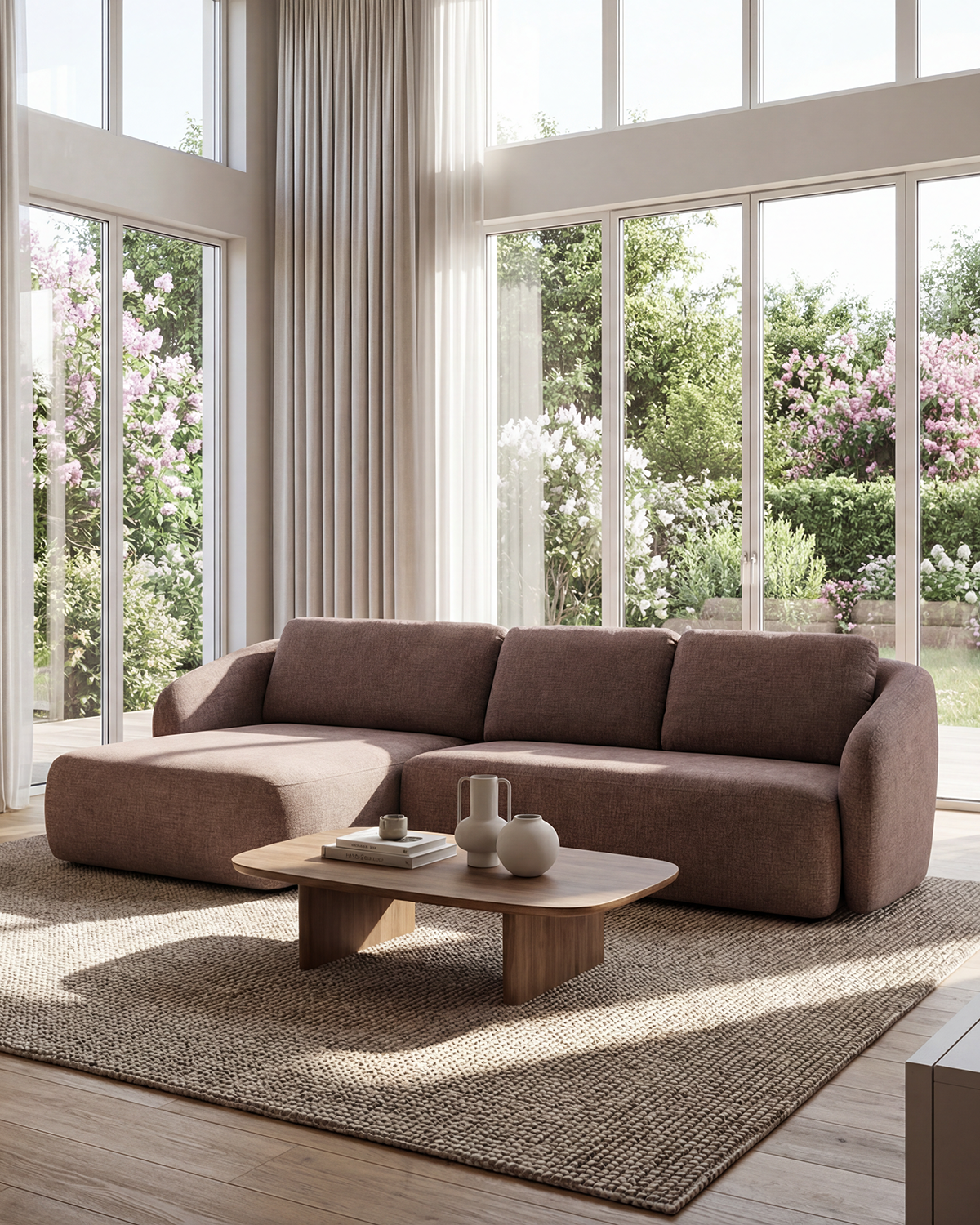 Cavo sofa med chaiselong venstre