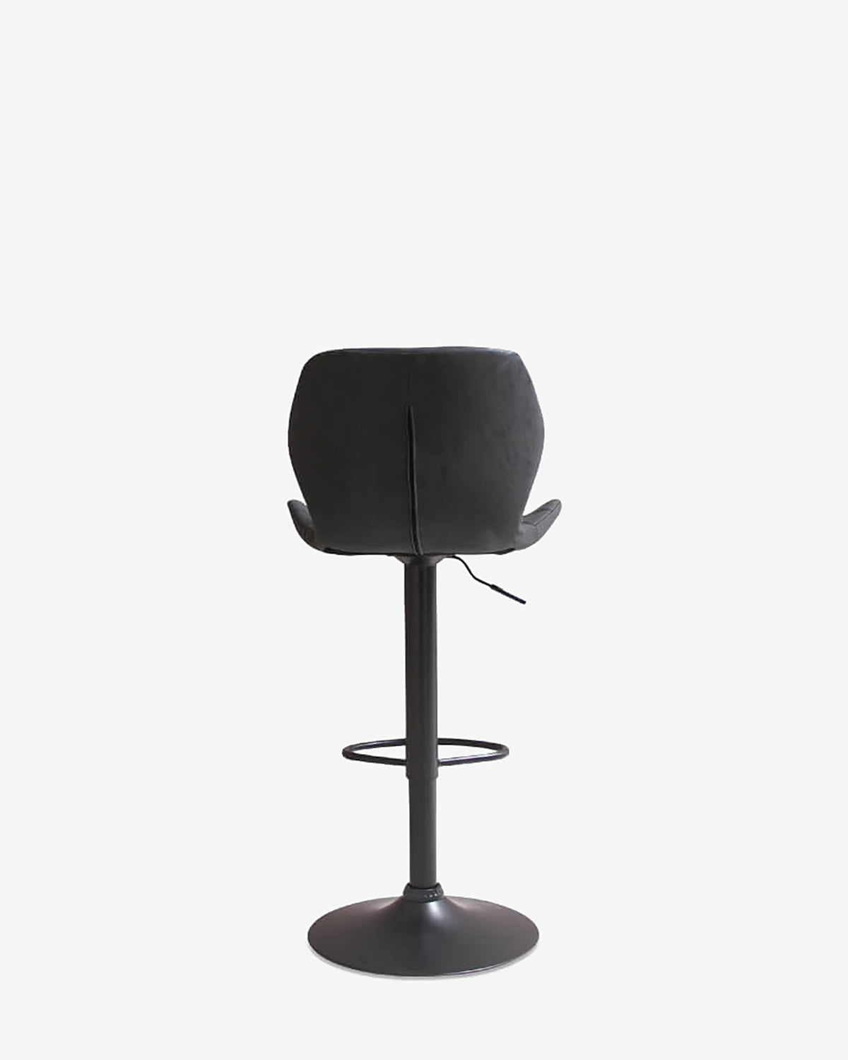 Bola barstol, sort vintage look