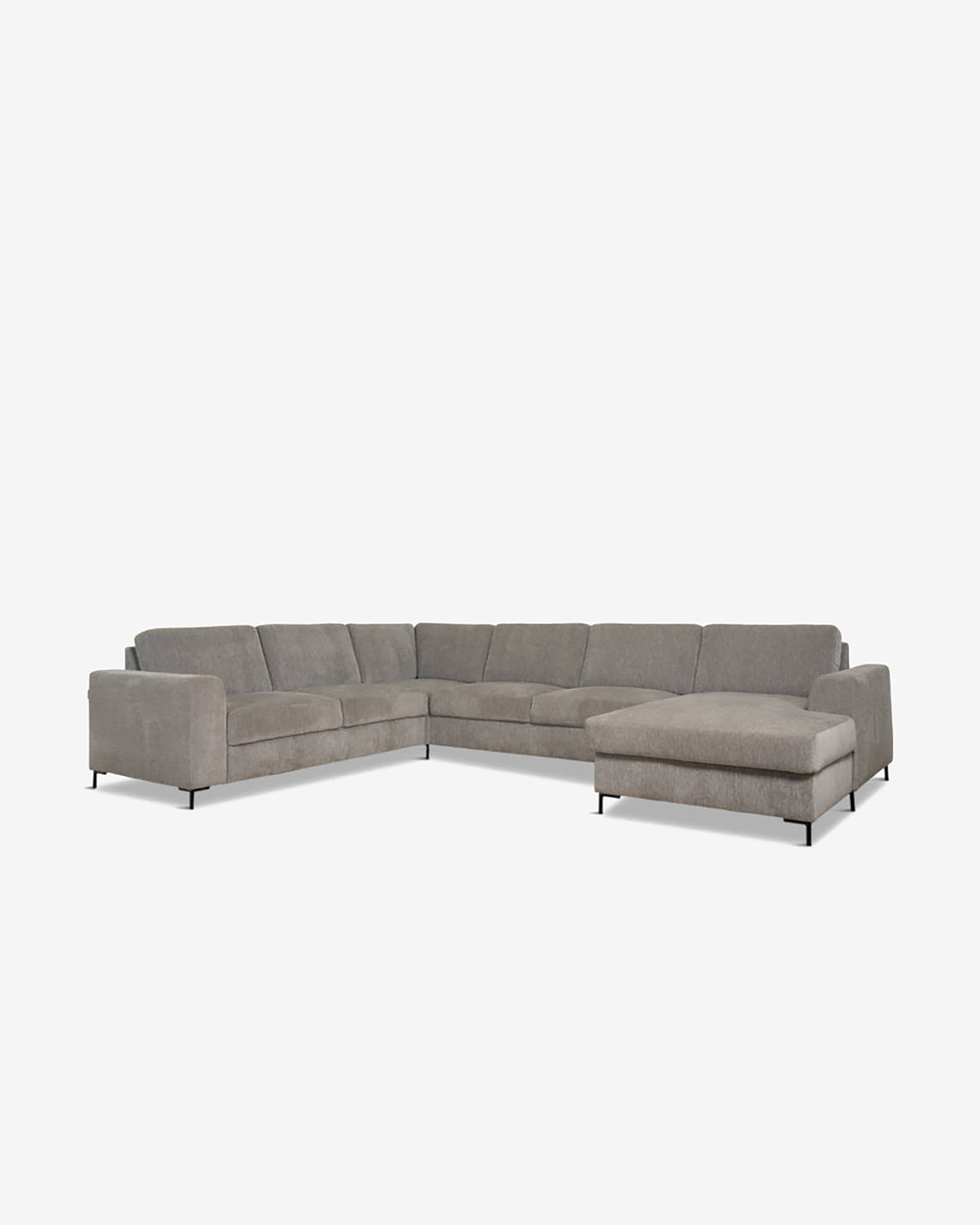 Construct 2 hjørnesofa, lys grå