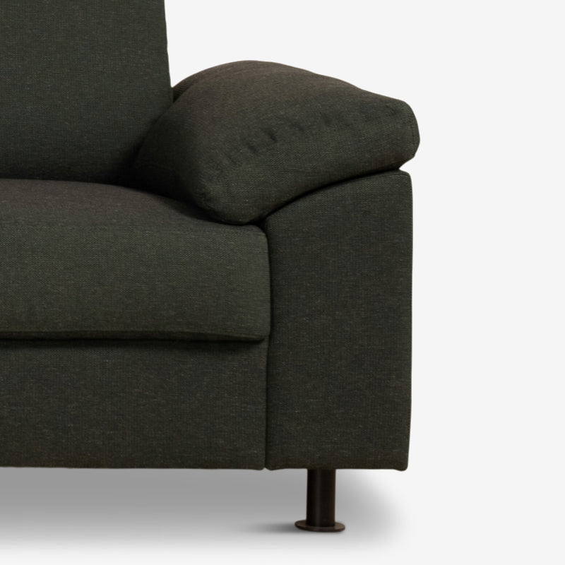Construct 2 hjørnesofa, grøn