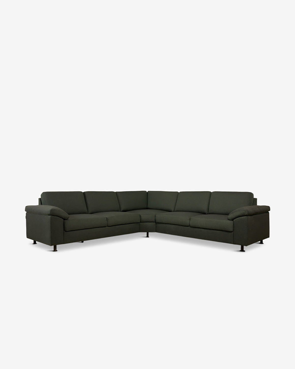Construct 2 hjørnesofa, grøn