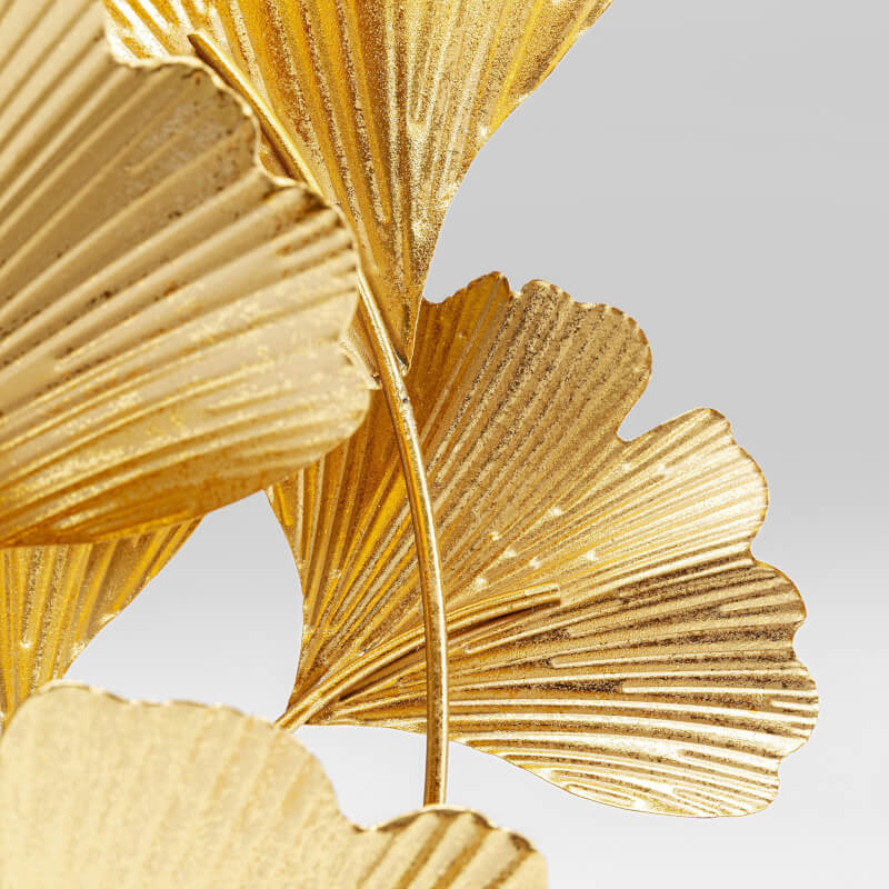 Flores bordlampe, guld/ sort skærm