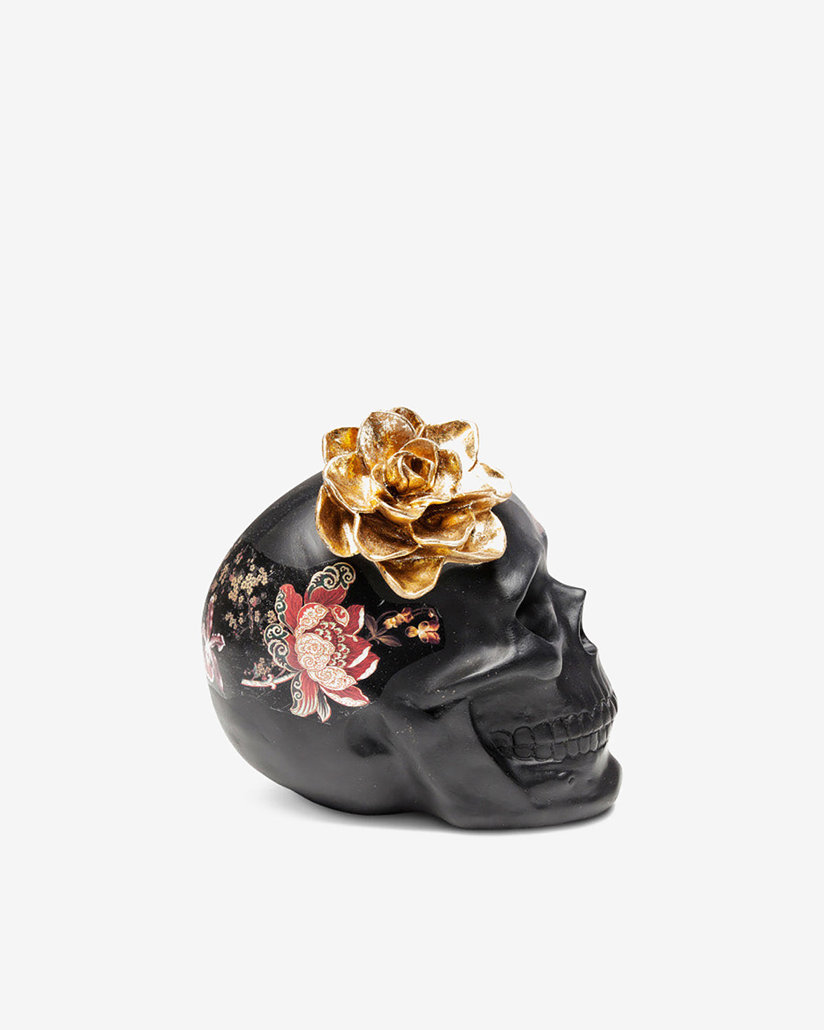 Kranie med blomster