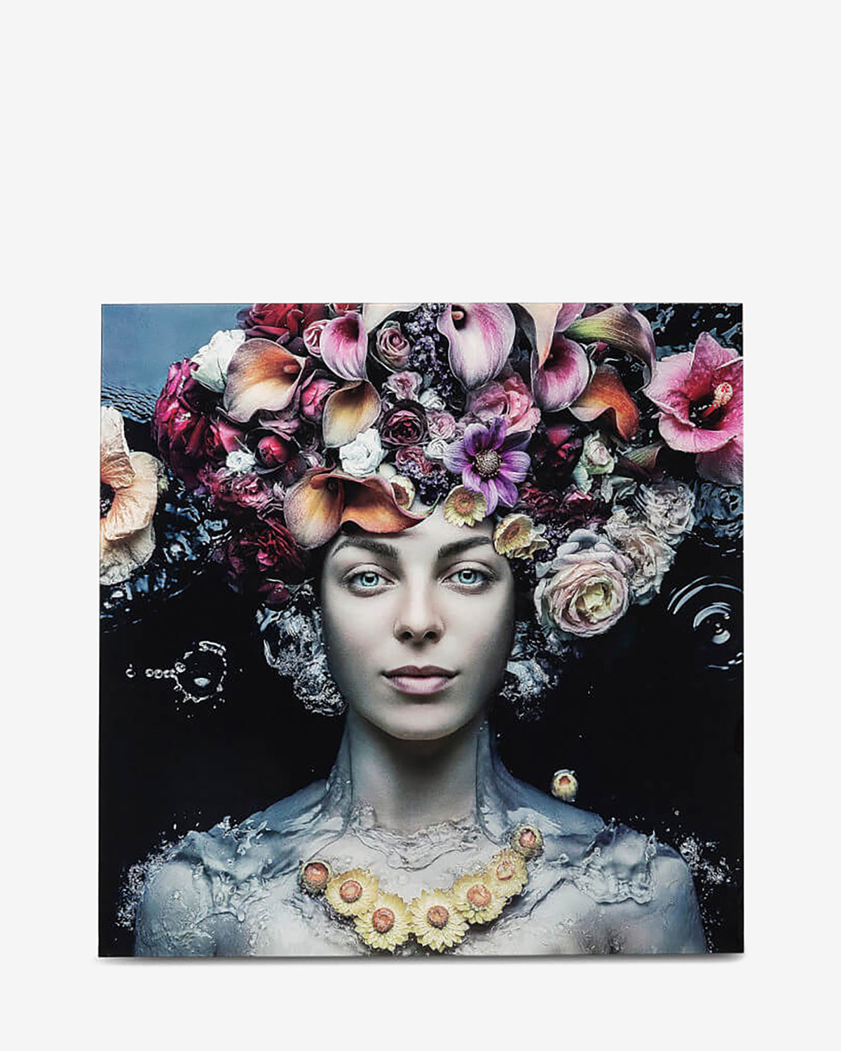 Flower art lady glas galleri