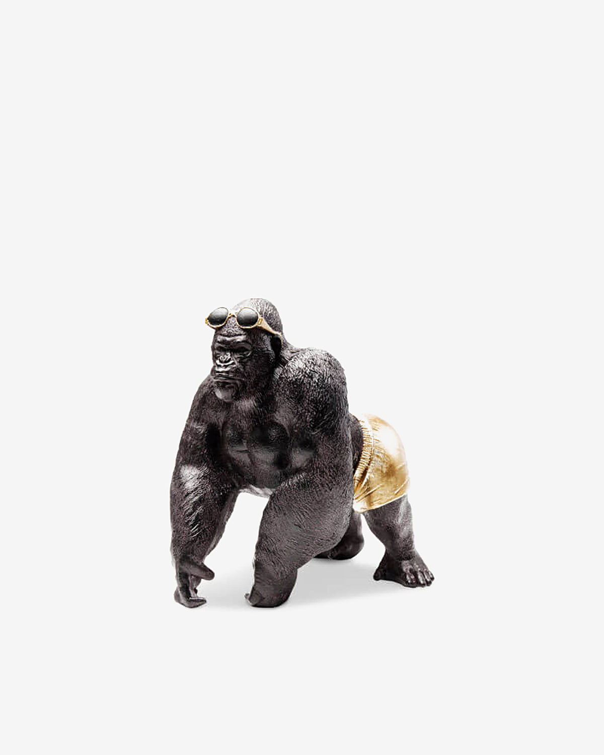 Gorilla på strandtur
