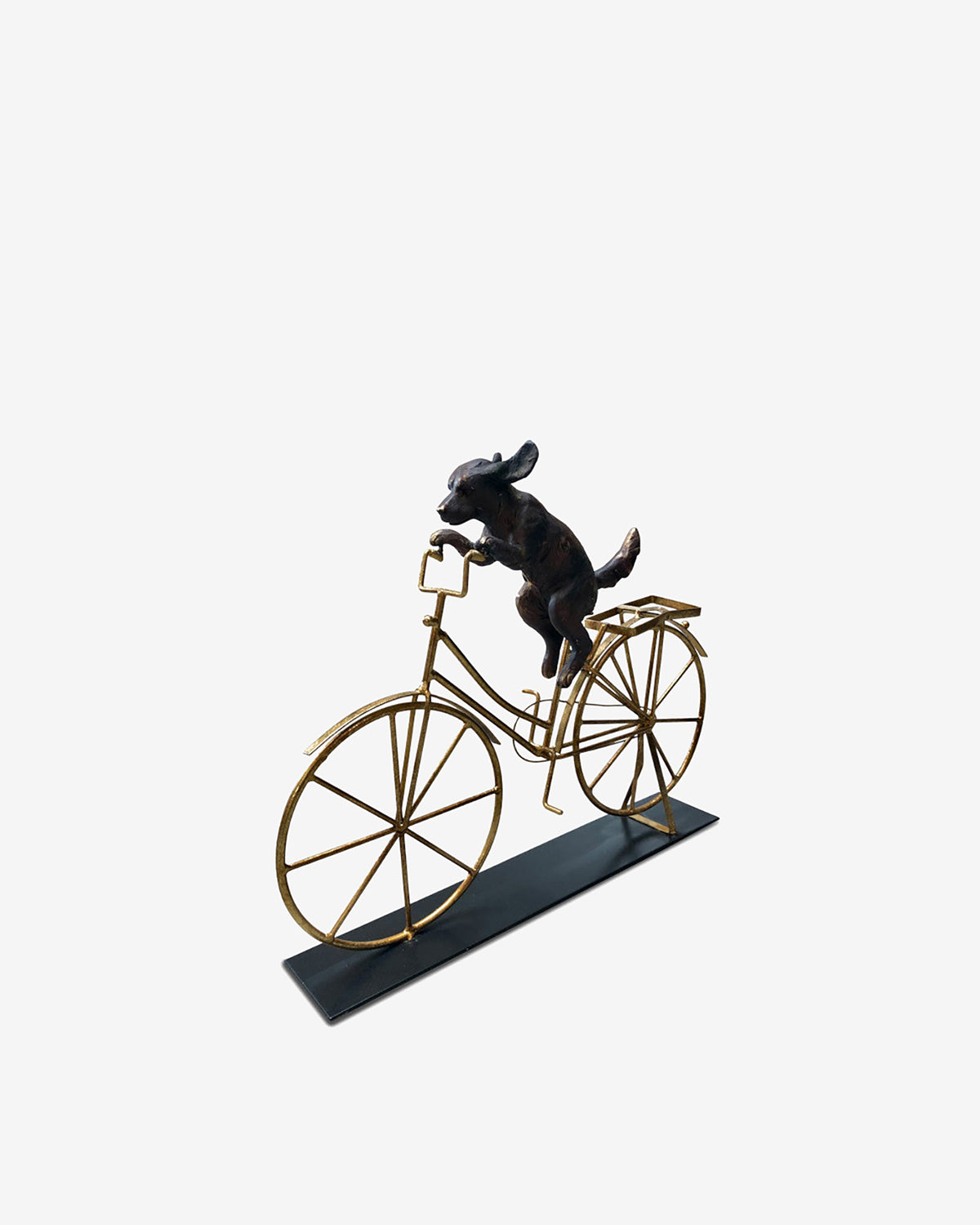 Hund på cykel deco