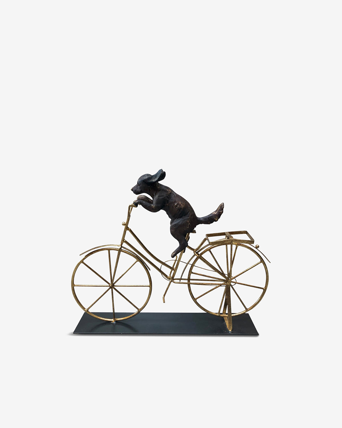 Hund på cykel deco