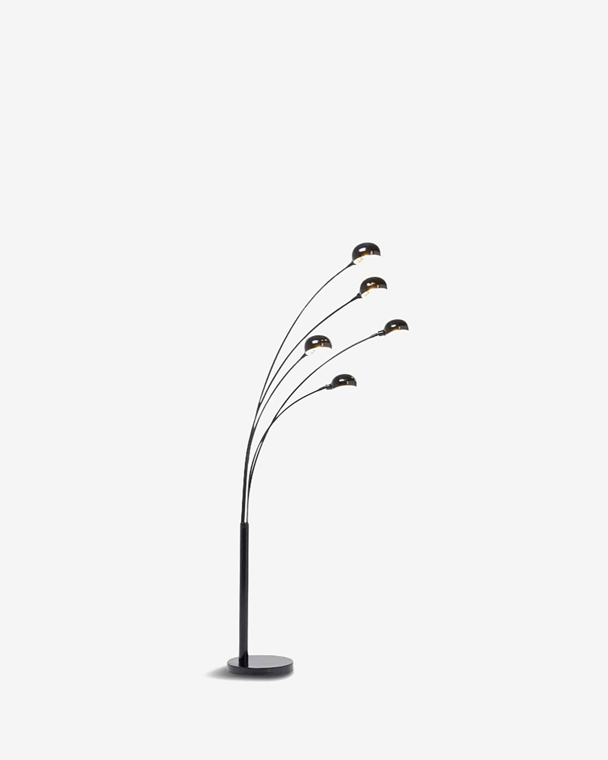 Five fingers gulvlampe, sort