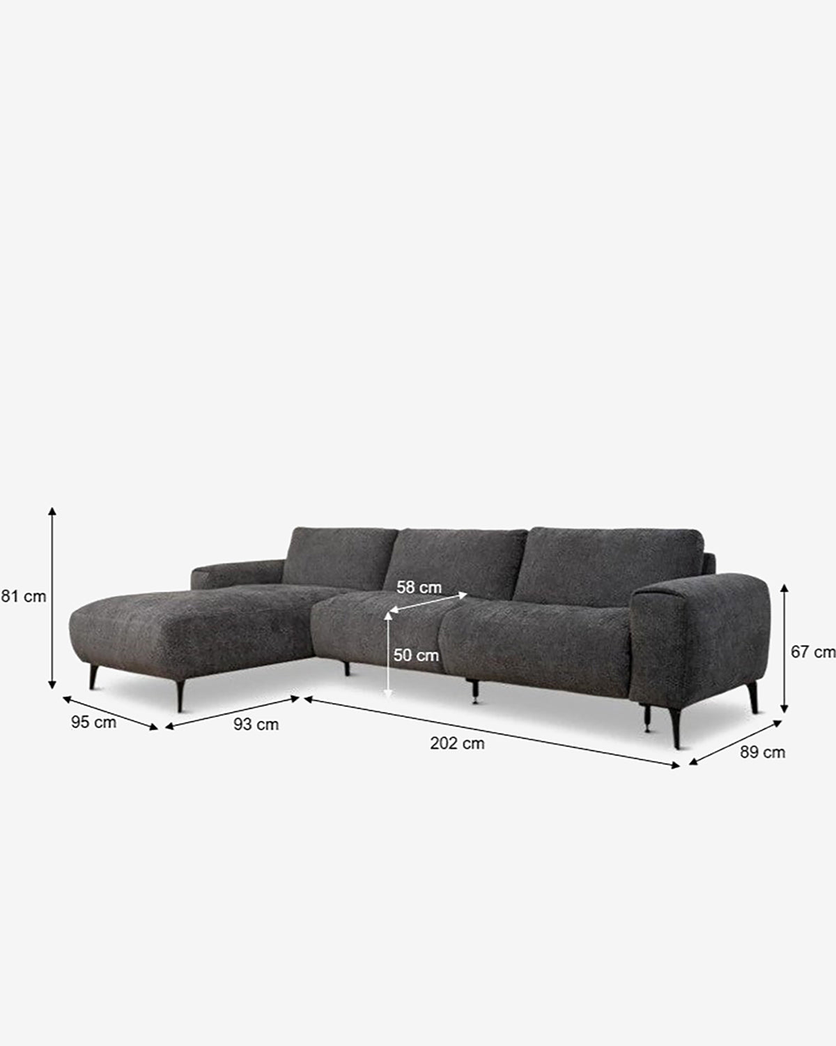 Maranello sofa, m/el-funktioner