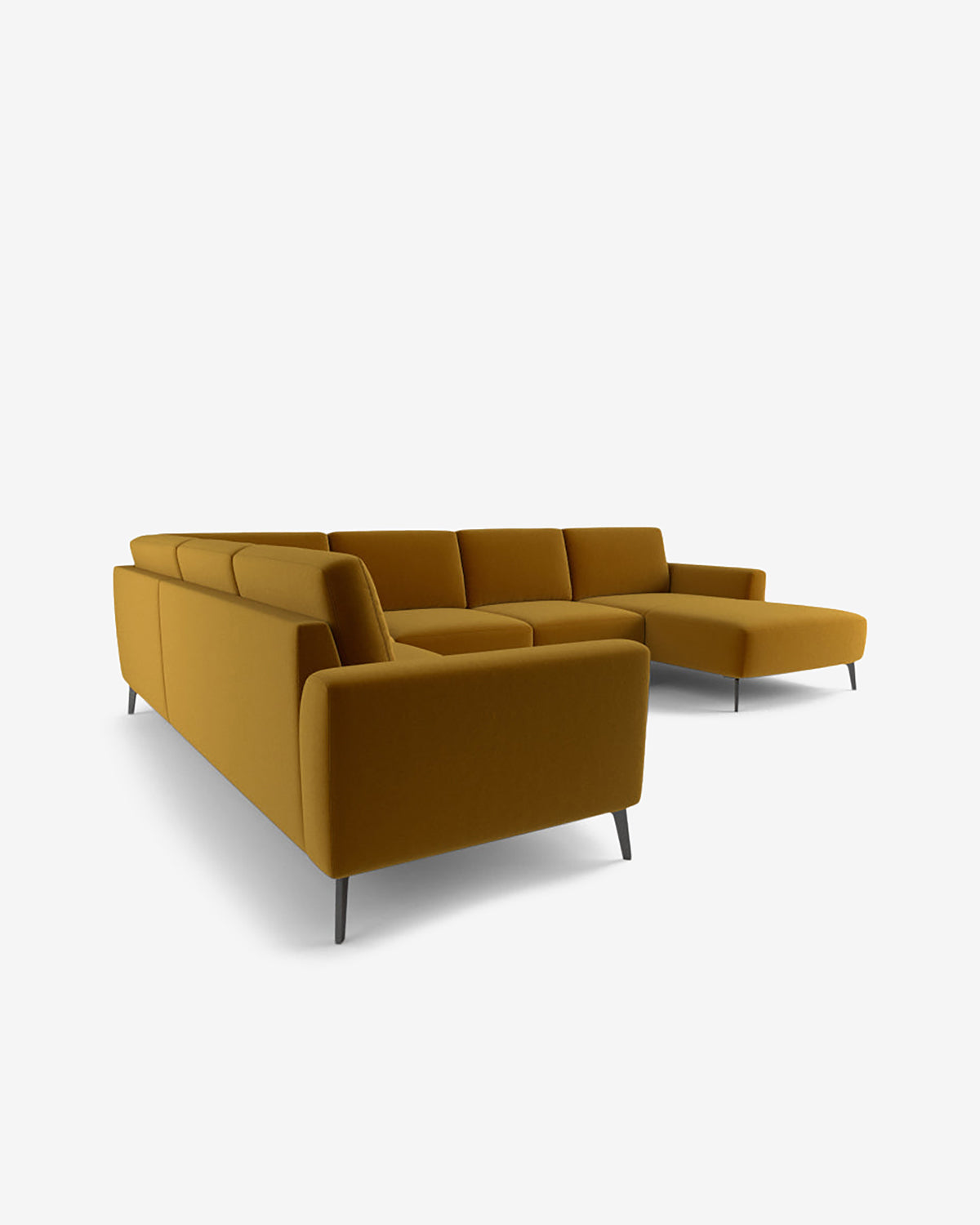 Modu hjørnesofa, gold velour