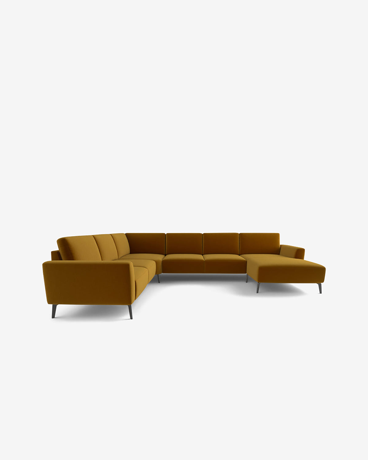 Modu hjørnesofa, gold velour