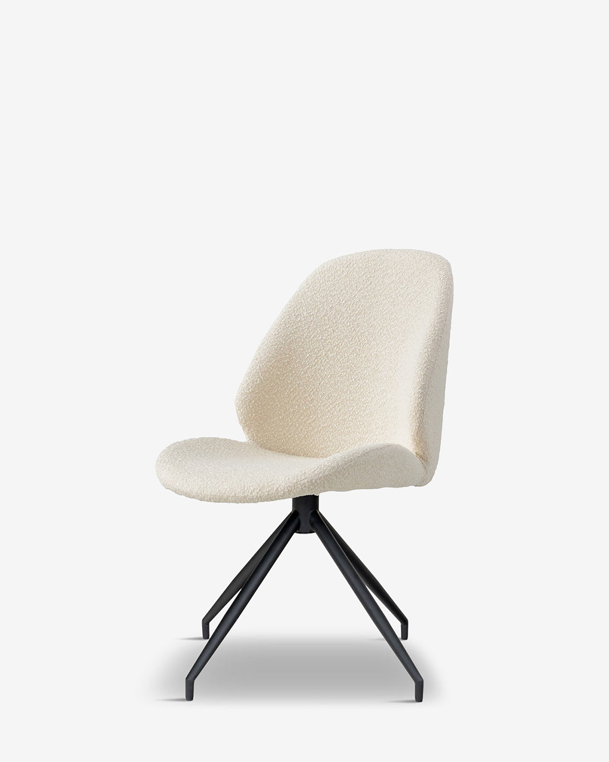 Noel spisebordsstol, boucle, m/drej