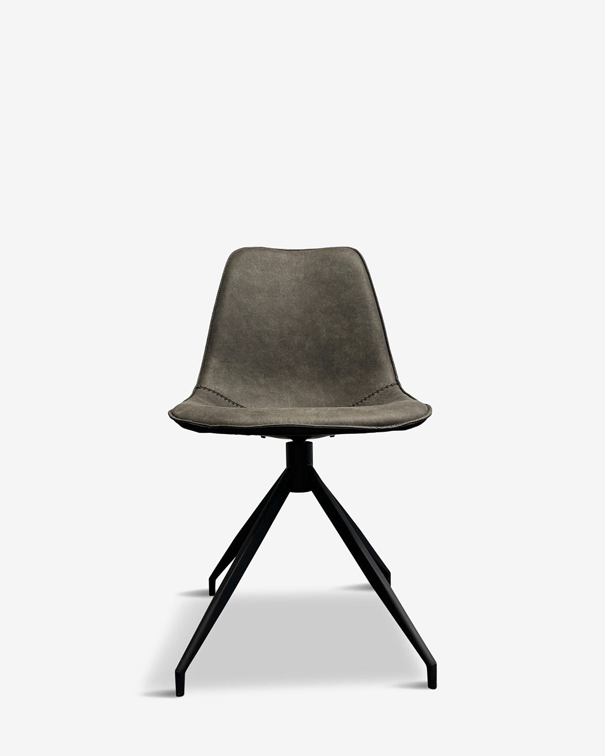 Noor spisebordsstol, mørkegrå microfiber