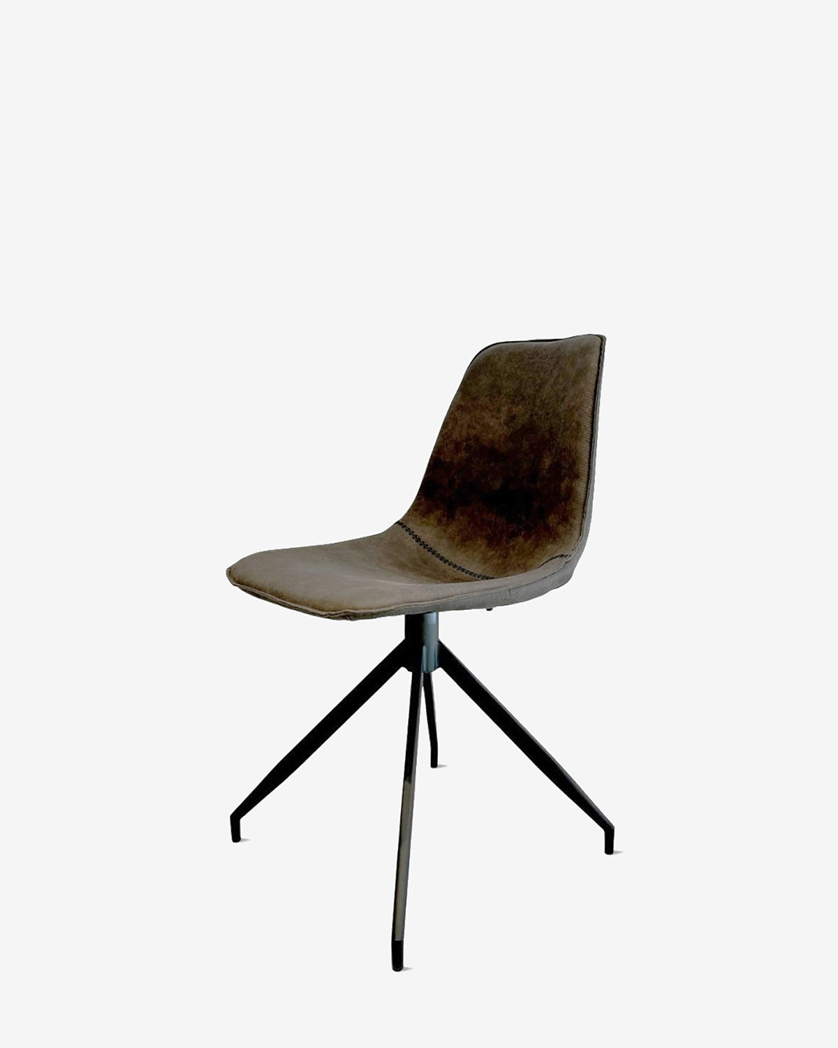Noor spisebordsstol, mørkegrå microfiber