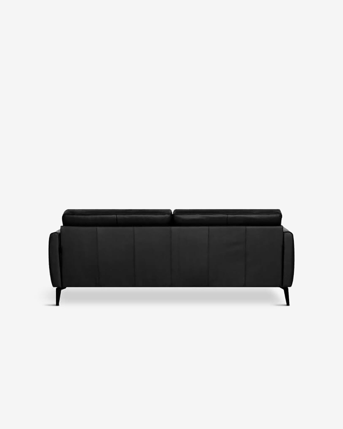 Nova modular 3 pers sofa, sort læder