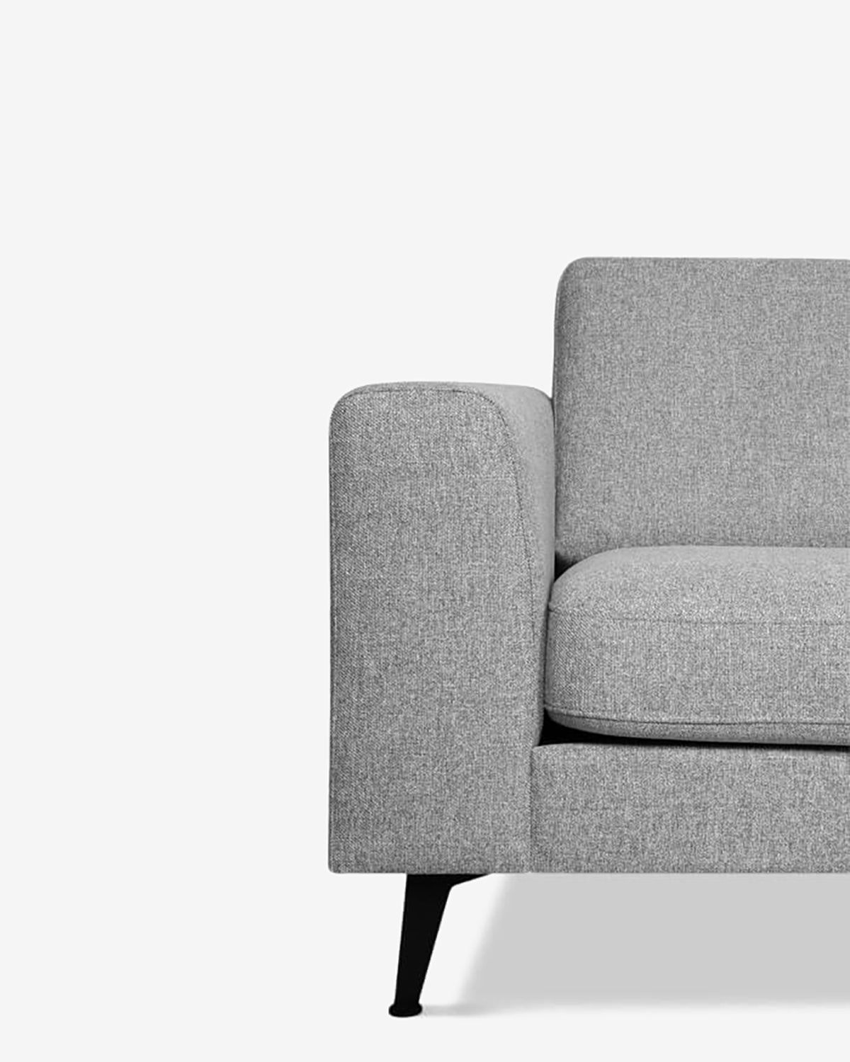 Nova hjørnesofa m/open end, lys grå