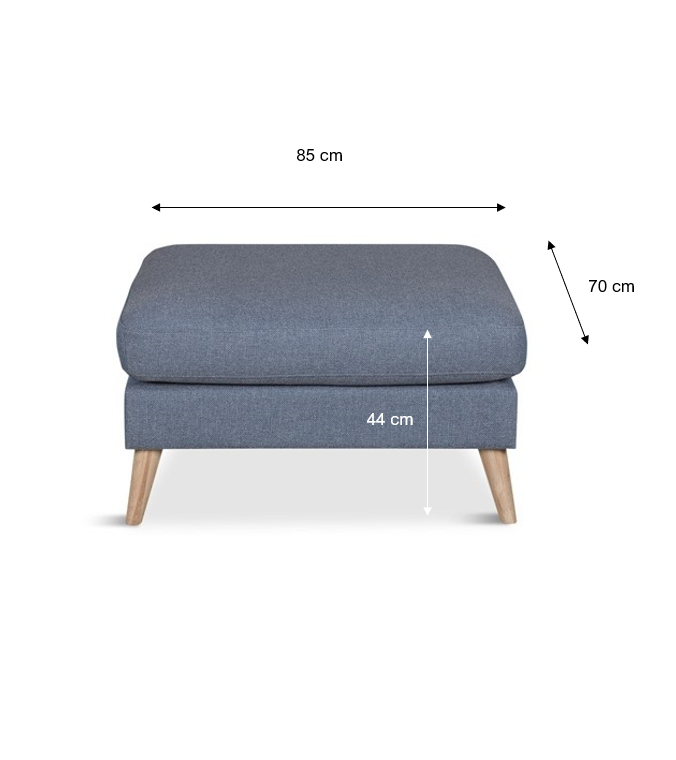 Nova modular puf, blå