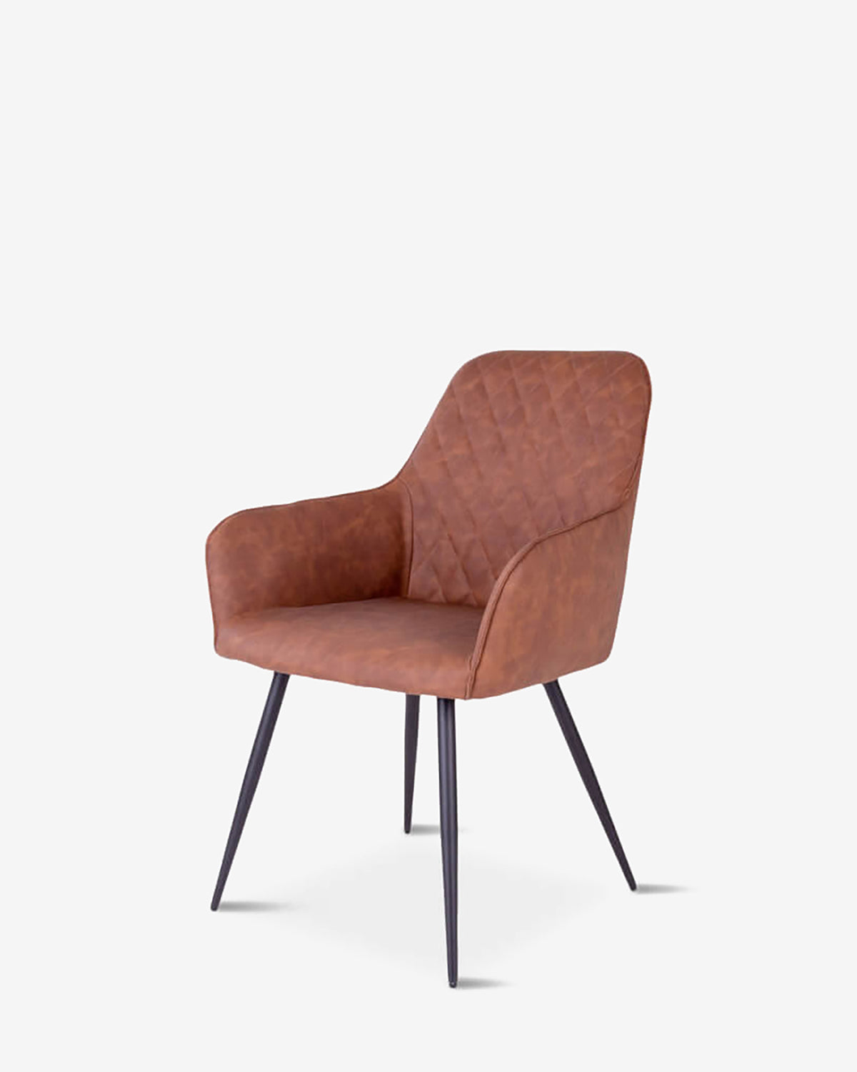 Olly spisebordsstol, cognac