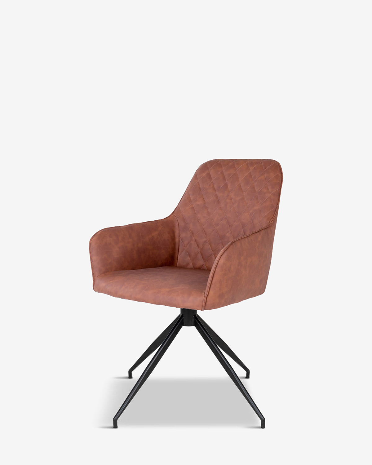 Olly spisebordsstol, cognac, m/drej
