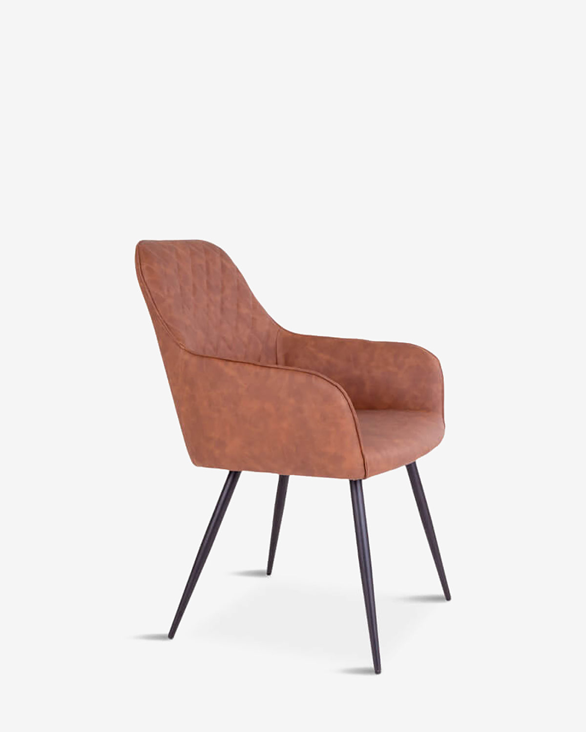 Olly spisebordsstol, cognac