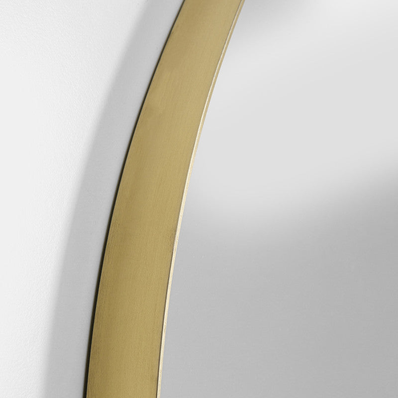 Shape spejl, messing
