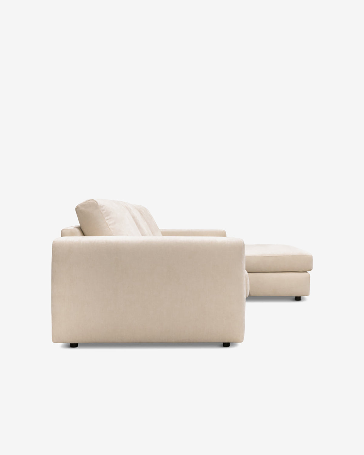 Riva sofa m/chaiselong, Ivory