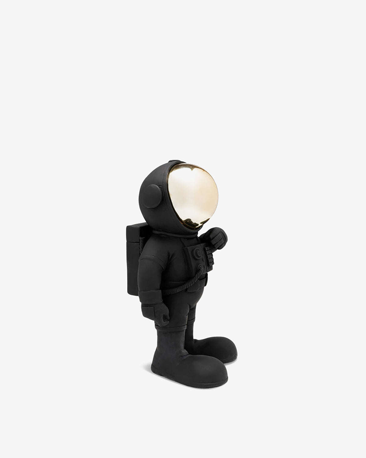 Astronaut m. guld visir