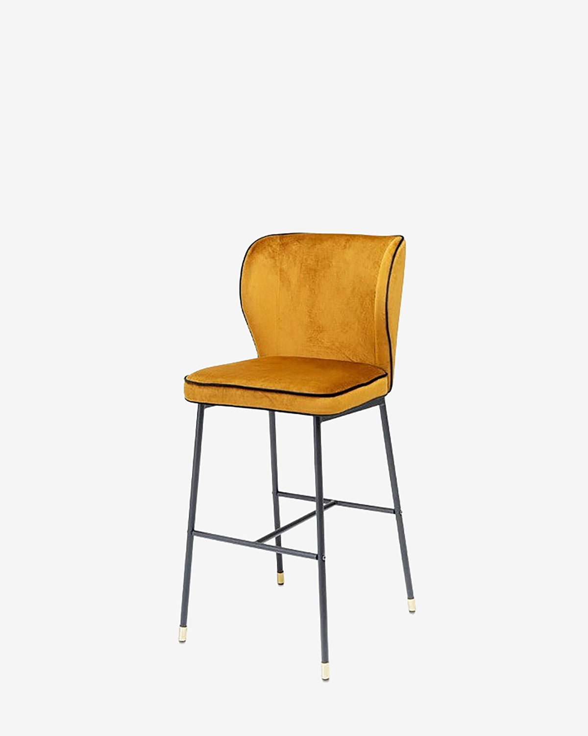 Irina barstol, gold velour