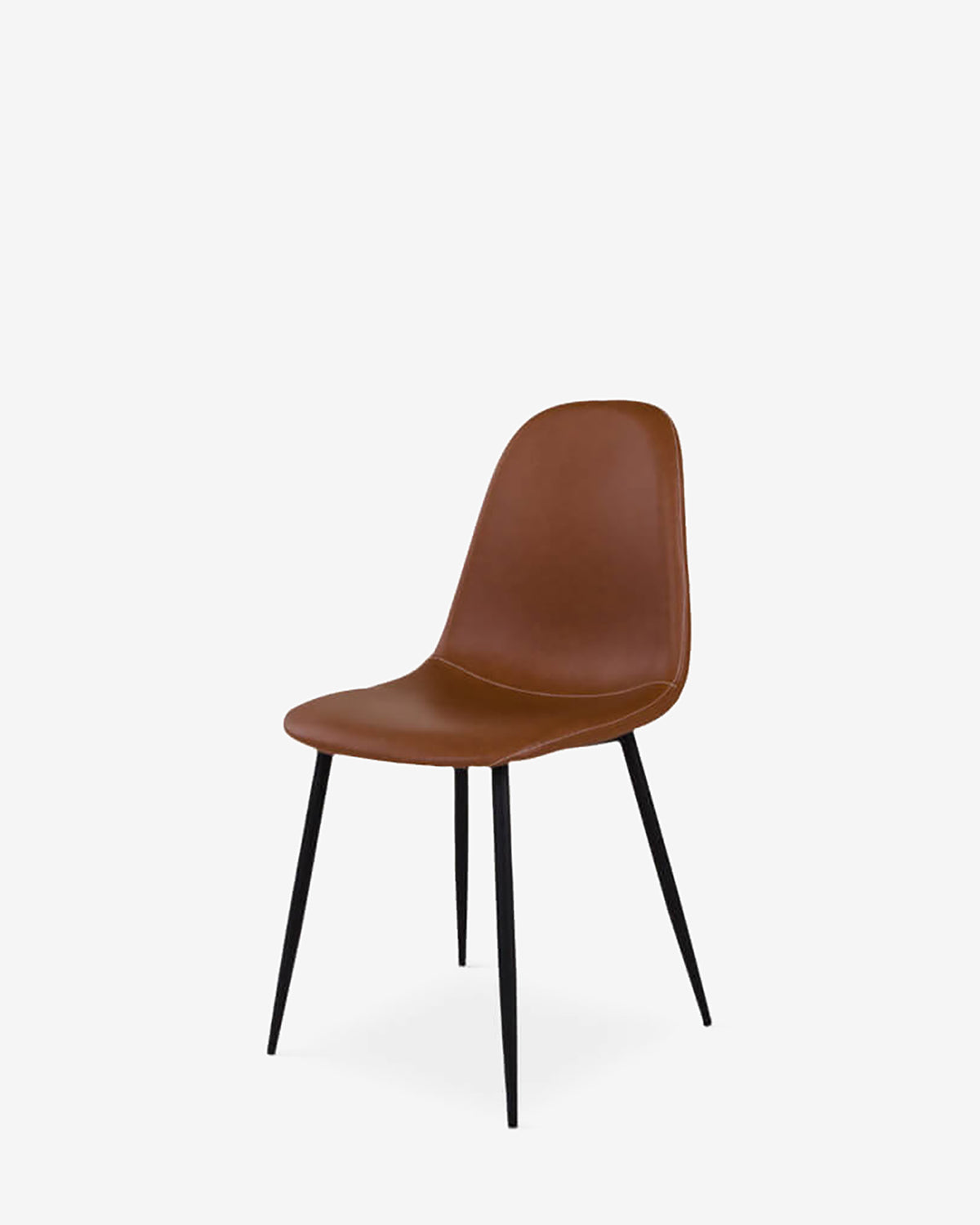 Stockholm spisebordsstol, vintage brun
