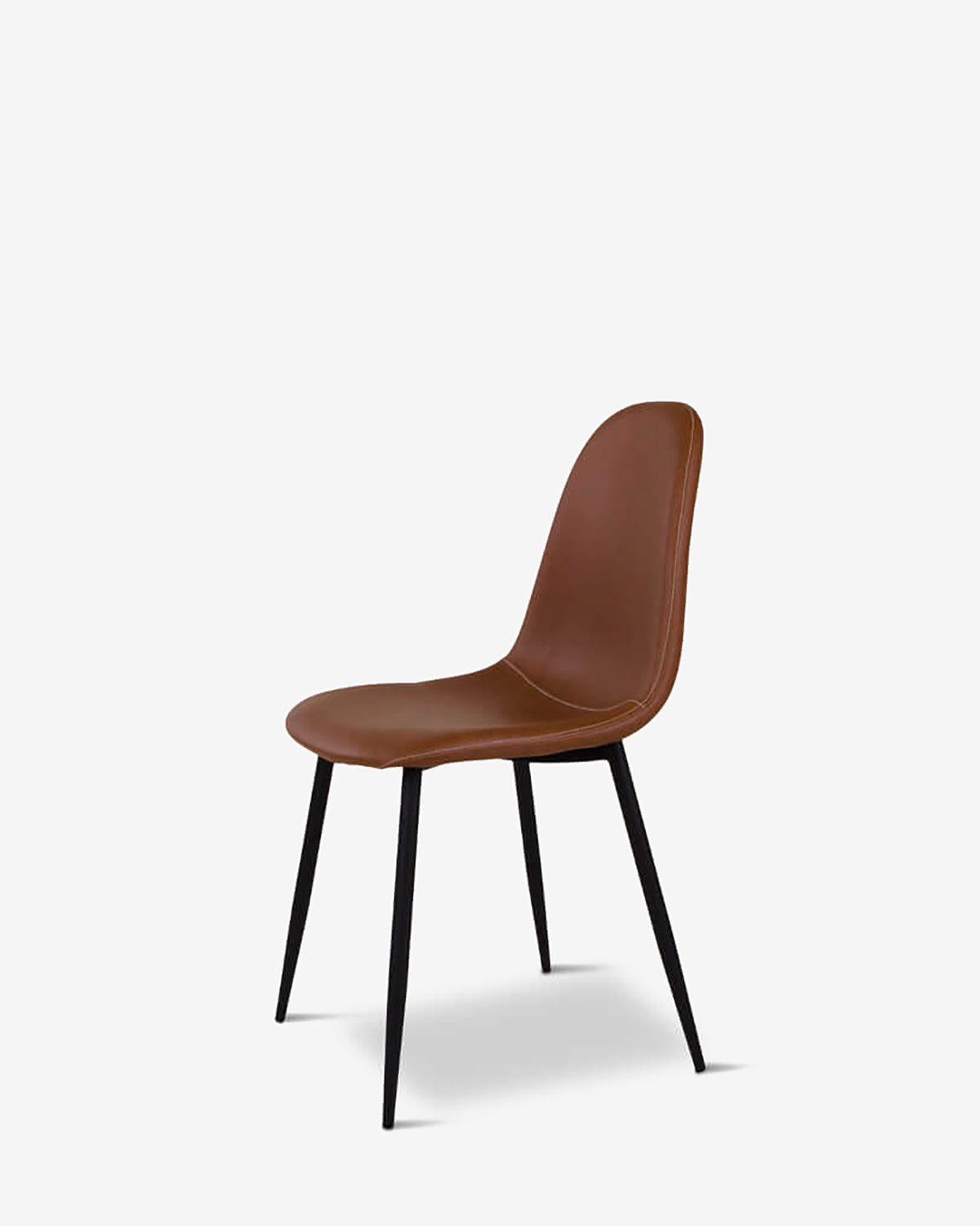Stockholm spisebordsstol, vintage brun