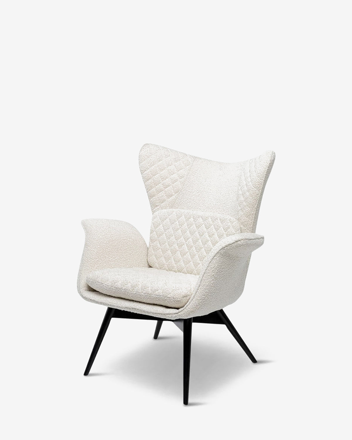 Tudor lænestol, bouclé