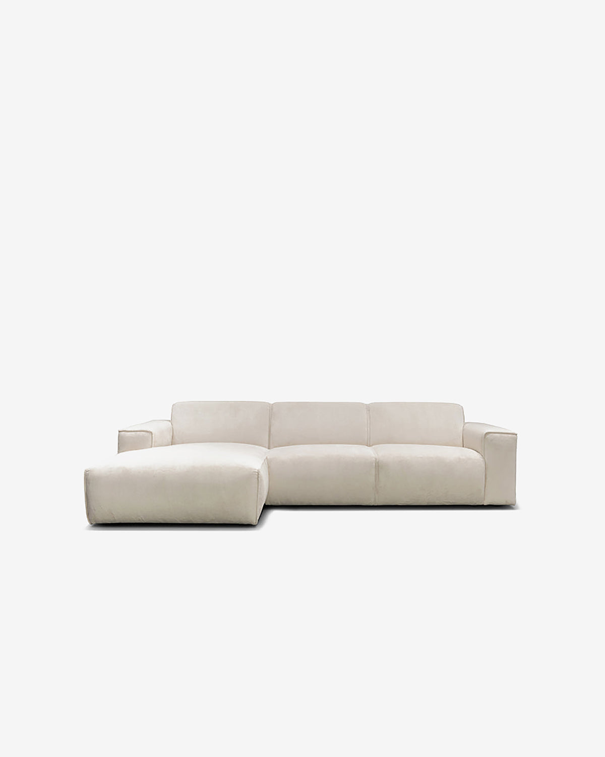 Vilanova sofa m/chaiselong, hvid