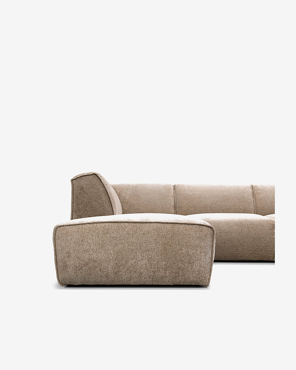 Vilanova hjørnesofa m/chaiselong, beige