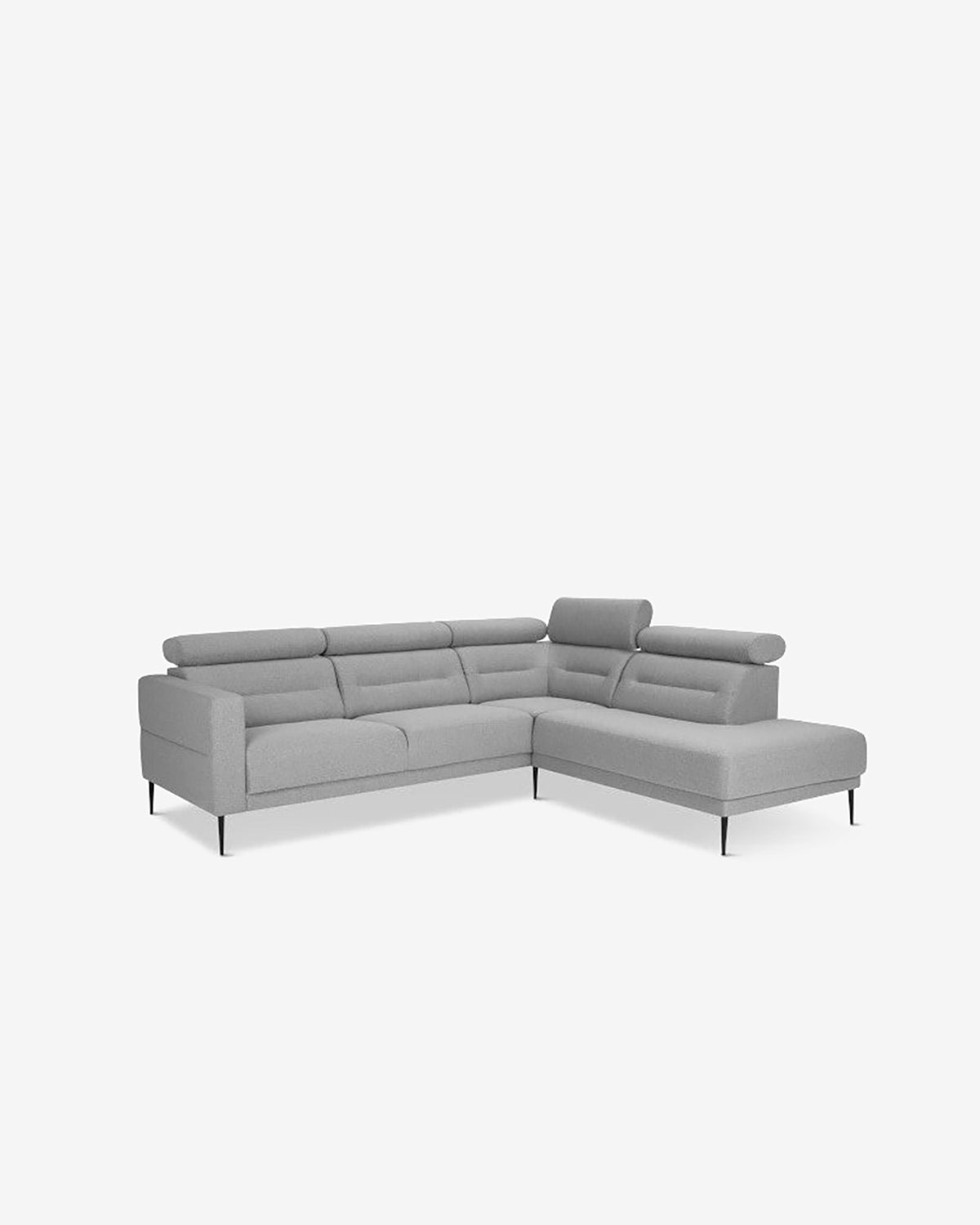 Vizion hjørnesofa m/open end, grå