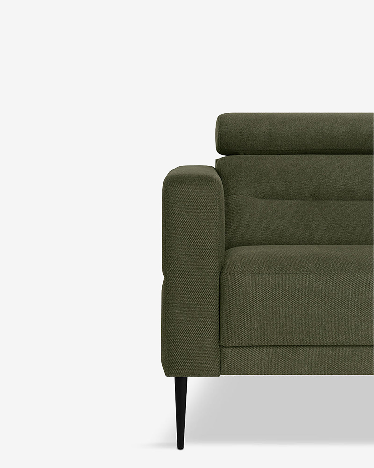 Vizion 2,5 pers sofa, mørkegrøn