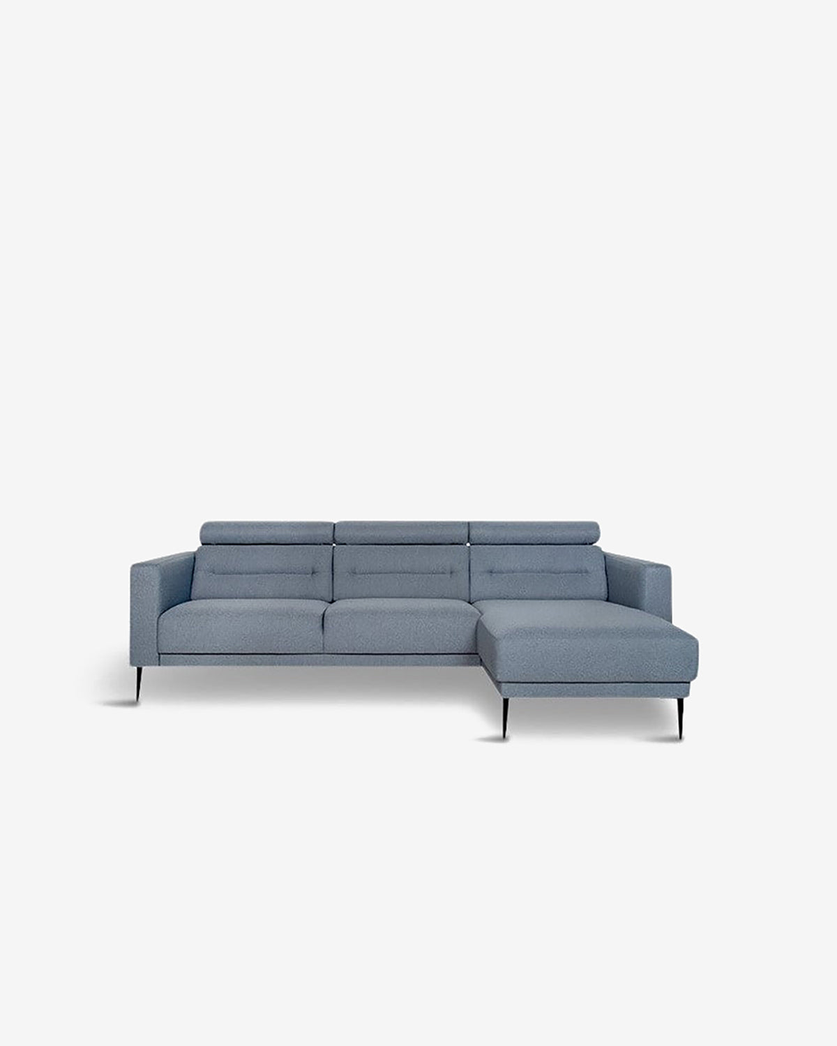 Vizion sofa m/chaiselong, blå